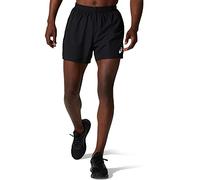 ASICS Mens Core 5 Inch Performance Shorts Black/Grey L