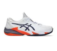 ASICS Men's Court FlyteFoam 3 Tennis Shoes, White/Greyish Purple, 11 UK