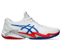 ASICS Mens Court Novak Tennis Shoes White/Blue 10