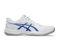 ASICS Men's Court Slide 4 Sneaker, White Dark Cobalt, 9.5 UK