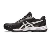 ASICS Men's Court Slide Sneaker, Black/White, 6 UK