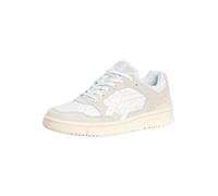 ASICS Men's EX39 Leather Suede Trainers, White/White, 13 UK
