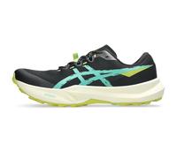 ASICS Men's Fuji LITE 6 Trail Running Shoes, Black/Aurora Green, 11.5
