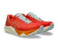 ASICS Men's Fuji Speed 3 Sneaker, NOVA Orange/Pure Aqua, 13 UK