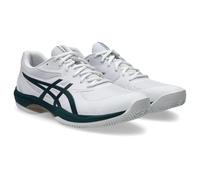 ASICS Men's Game FF Clay Sneaker, White/Saxon Green, 10 UK