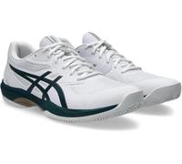 ASICS Men's Game FF Clay Sneaker, White/Saxon Green, 6 UK