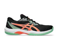 ASICS Mens Game Ff Padel Sneaker, Black Vivid Coral, 8 UK