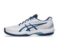 ASICS Men's Game FlyteFoam Pickleball Shoes, White/Twilight Blue, 6.5