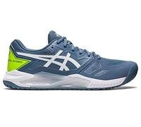ASICS Men's Gel-Challenger 13 Clay Sneaker, Stahlblau Weiß, 9.5 UK
