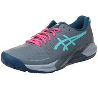 ASICS Men's Gel-Challenger 14 Padel Sneaker, Metropolis/Energy Aqua, 11 UK
