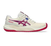 ASICS Men's Gel-Challenger 15 Tennis Shoes, Cream/Bright Rose, 3.5 UK