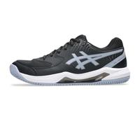 ASICS Mens Gel-Dedicate 8 Clay Sneaker, Black Grey Blue, 9.5 UK