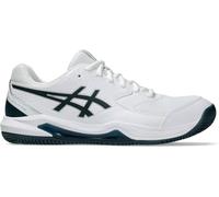 ASICS Men's Gel-Dedicate 8 Clay Sneaker, White/Saxon Green, 8.5 UK