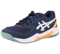 ASICS Men's Gel-Dedicate 8 Padel Sneaker, Midnight/White, 7.5 UK