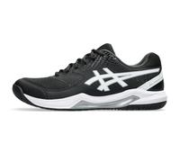 ASICS Men's Gel-Dedicate 8 Tennis Shoes, Black/White, 14