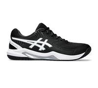 ASICS Men's Gel-Dedicate 8 Tennis Shoes, Black/White, 14