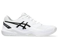 ASICS Men's Gel-Dedicate 8 Tennis Shoes, White/Black, 9.5 UK