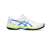 ASICS Men's Gel-Game 9 Padel Sneaker, White/Illusion Blue, 6.5 UK