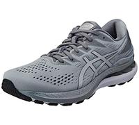 Asics Men's Gel-Kayano 28 Platinum Running Shoe, Piedmont Grey/White, 6.5 UK