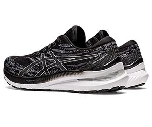 ASICS Men's Gel-Kayano 29 Wide (2nd) Running Shoe, Black White, 7 UK