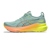 ASICS Men's Gel-Kayano 31 Paris Running Shoes, Light Celadon/Safety Yellow, 9 UK