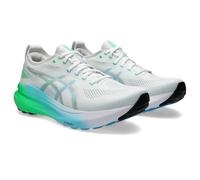 ASICS Men's Gel-Kayano 31 Sneaker, White Bright Cyan, 7.5 UK