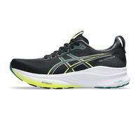 ASICS Men's Gel-Kayano 32 Sneaker, Black/Jasper Green, 8.5 UK