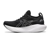 ASICS Men's Gel-Nimbus 25 Running Shoes, Midnight/Electric Red, 9.5 UK