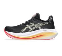 ASICS Men's Gel-Nimbus 27 Running Shoe, Black/Khaki, 12 UK
