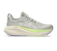ASICS Men's Gel-Nimbus 27 Running Shoe, Nature Bathing/Lime Green, 9 UK