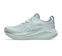 ASICS Men's Gel-Nimbus 27 Running Shoe, Pure Aqua/White, 12 UK