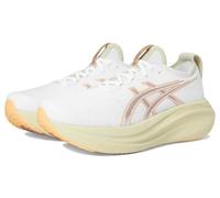 Asics Men's Gel-Nimbus 27 Running Shoe, White/Fawn, 8 UK