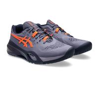 ASICS Men's Gel-Resolution X Sneaker, Grey Purple Nova Orange, 8.5 UK