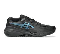 ASICS Men's Gel-Resolution X Tennis Shoes, Black/Prism Blue, 10.5 UK