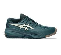 ASICS Men's Gel-Resolution X Tennis Shoes, Saxon Green/Birch, 9.5 UK