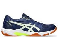 ASICS Men's Gel-Rocket 11 Sneaker, Blue Expanse/Safety Yellow, 10.5 UK