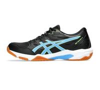 ASICS Men's Gel-Rocket 11 Volleyball Shoes, Black/Waterscape, 11 UK