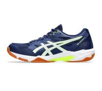 ASICS Men's Gel-Rocket 11 Volleyball Shoes, Blue Expanse/Safety Yellow, 9 UK