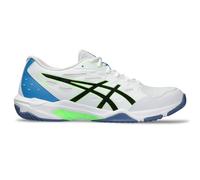 ASICS Men's Gel-Rocket 11 Volleyball Shoes, White/Lime Burst, 10 UK