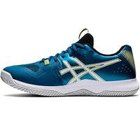 Asics Men's Gel-Tactic Running, DEEP SEA Teal/White, 16 UK
