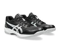 ASICS Men's Gel-Task 4 Sneaker, Black White, 8 UK
