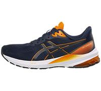 ASICS Men's GT-1000 12 Running Shoes, French Blue/Bright Orange, 7 UK