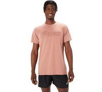 ASICS Mens Logo T-Shirt PINK (Sizes XS - XL)