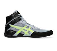 ASICS men's Matcontrol 3 Wrestling Shoe Sneaker, Grey Blue/Safety Yellow, 8 UK