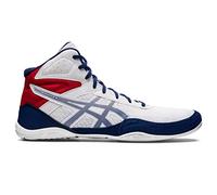 ASICS Men's Matflex 6 Wrestling Shoes, White/Deep Ocean, 10 UK