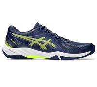 ASICS Men's Modern Gel-Tactic 12, Blue Expanse/Safety Yellow, 11 UK