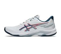 ASICS Men's Netburner Ballistic FF 4 Volleyball Shoes, White/Mako Blue, 10.5 UK