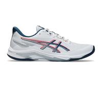 ASICS Men's Netburner Ballistic FF 4 Volleyball Shoes, White/Mako Blue, 8.5 UK
