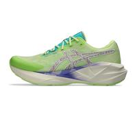 ASICS Men's NOVABLAST 5 Running Shoes, Nature Bathing/Lime Green, 9.5 UK