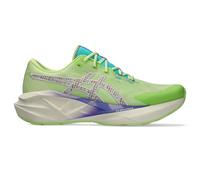 ASICS Men's NOVABLAST 5 Running Shoes, Nature Bathing/Lime Green, 9.5 UK